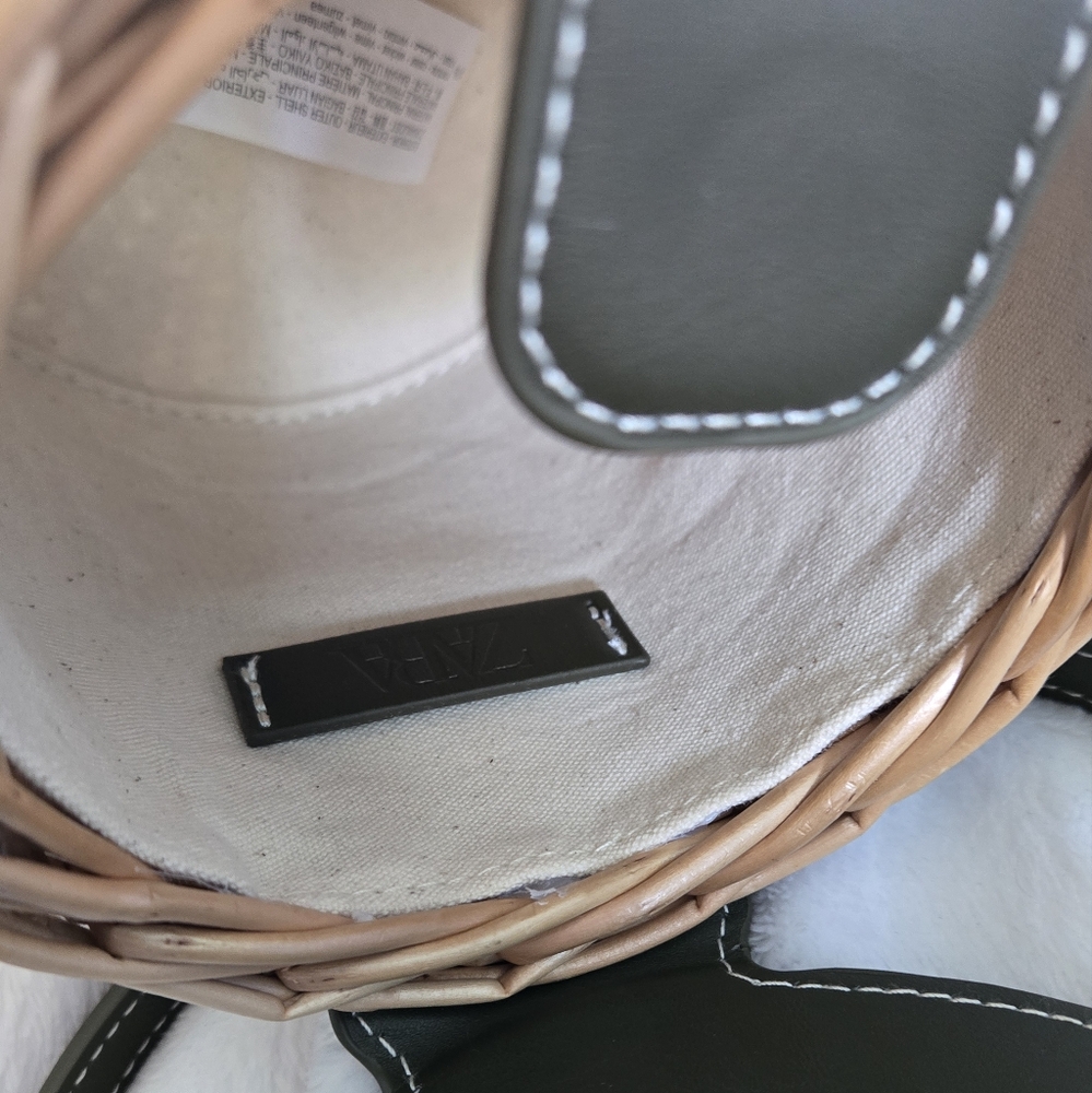 Zara Wicker Basket Purse - Picture 5 of 5